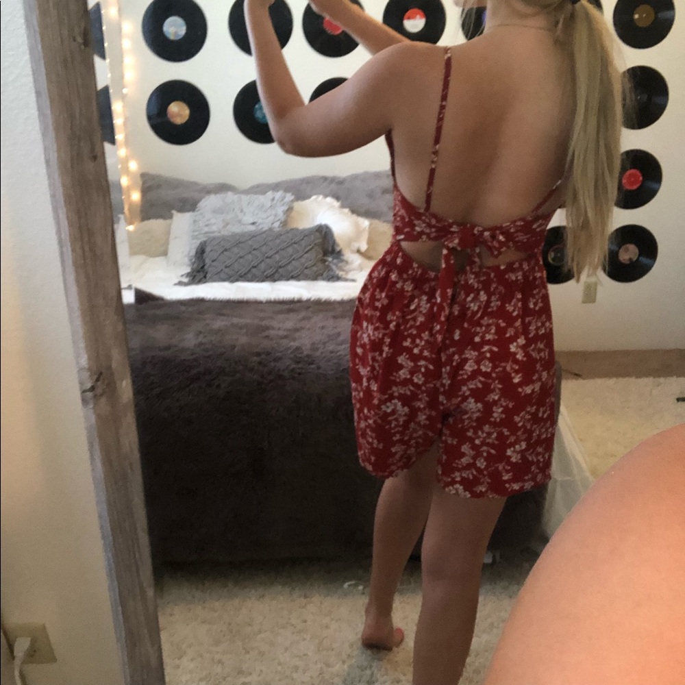 3 FOR 20🌟 NEW ZAFUL FLORAL ROMPER SIZE 6 - Picture 2 of 5